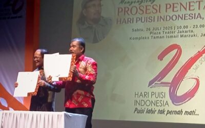 Cetak Hattrick, Yayasan Hari Puisi Gelar Tasyakuran
